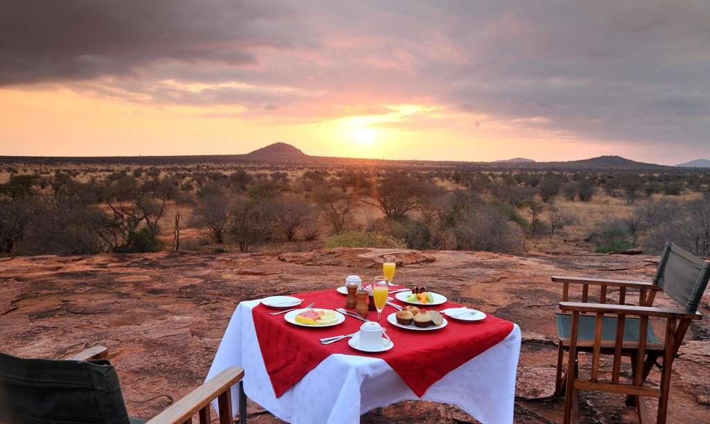 Kilaguni Serena Safari Lodge Tsavo Restauracja zdjęcie